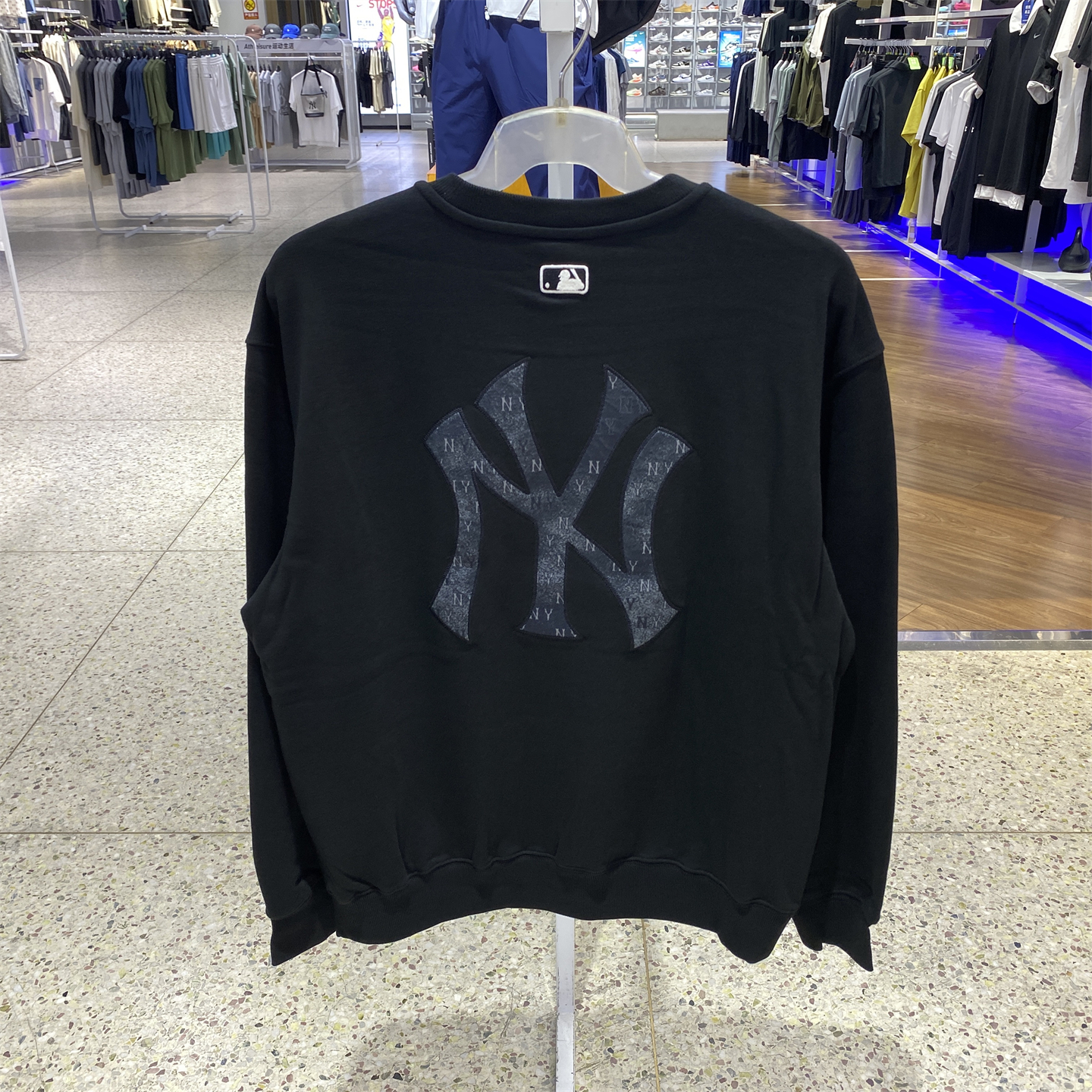 MLB男女情侣卫衣运动套头衫