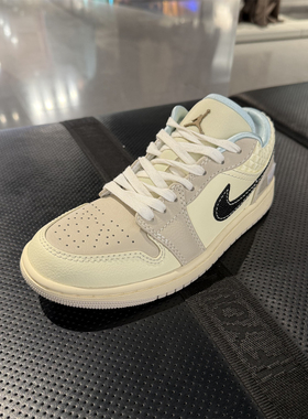 正品Nike耐克JordanAJ1板鞋男女2024新款黑脚趾运动休闲鞋HQ3440