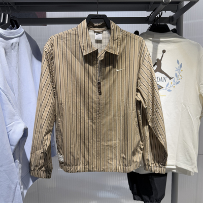 耐克男子外套条纹衬衫