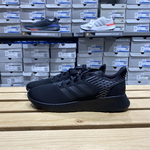 跑步鞋 Adidas 阿迪达斯男子ASWEERUN低帮休闲鞋 耐磨运动鞋 F36333