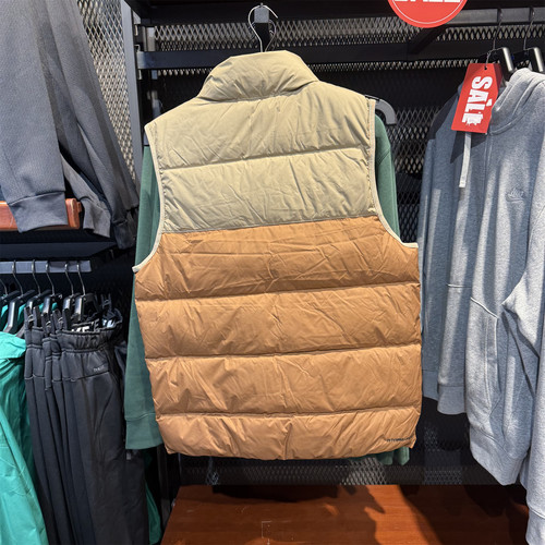 耐克男子羽绒服马甲无袖背心