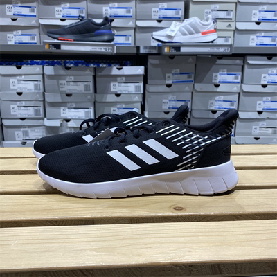 Adidas/阿迪达斯男子ASWEERUN低帮耐磨运动鞋休闲鞋跑步鞋 F36331