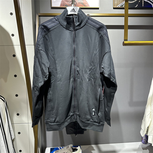 正品Adidas阿迪达斯男子2024秋新款百搭运动休闲夹克外套JI8703