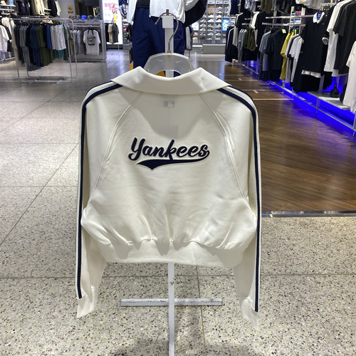 MLB女子半拉链卫衣套头衫