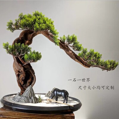 切片组合园林造景庭院大型假山石