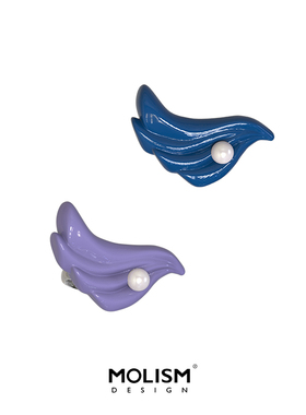 MOLISM traversing系列流开口戒指 原创设计师品牌包邮艺术感