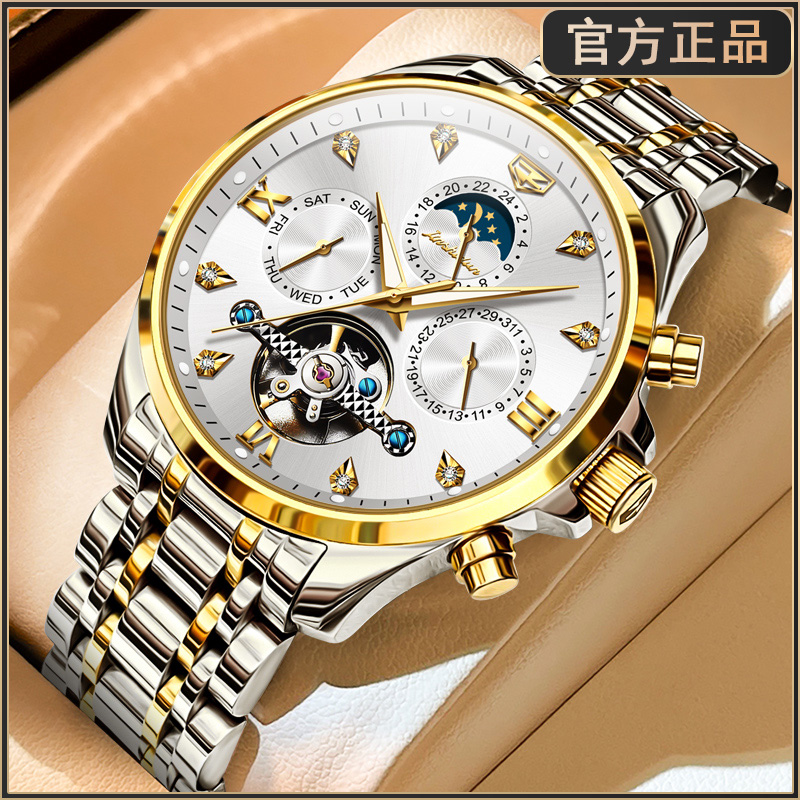 官方认证【日月相】镂空机械