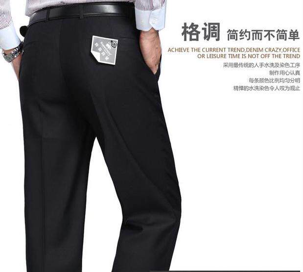 Pantalon en vrac en laine pour automne - Ref 1469913 Image 4