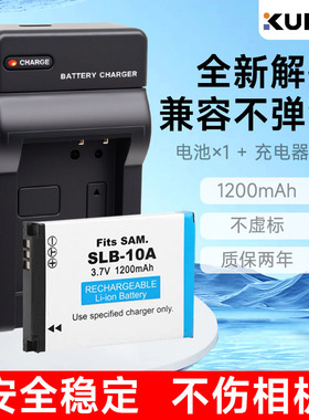 适用Toshiba东芝SLB-10A电池 USB充电器 PX1733E-1BRS PX1733U S30 X150 PA3893U-1CAM摄像机电池SLB10A座充