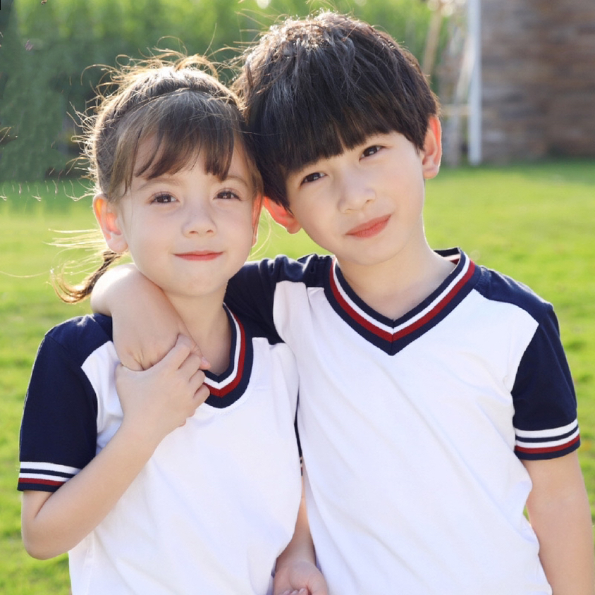 休闲小学生校服春儿童运动会班服幼儿园园服老师夏季服装大班毕业