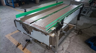 塑料链板线 双排链板线 链板输送机 链板流水线 双列链板流水线