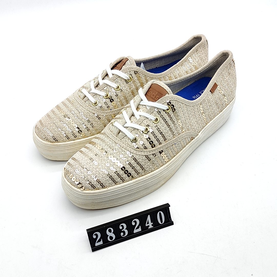 2832 40码 keds厚底闪闪鞋