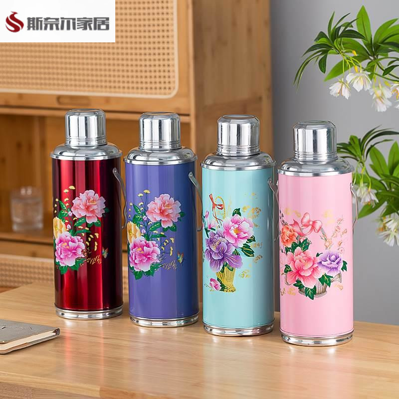 暖壶结婚陪嫁老式热水瓶复古保暖壶怀旧普通暖瓶茶瓶家用壶玻璃