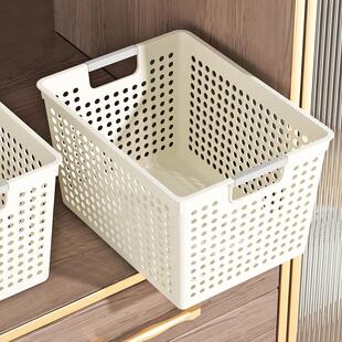火罐收纳盒篮子零食杂物收纳箱家用塑料置物篮厨房橱柜储物箱宿舍