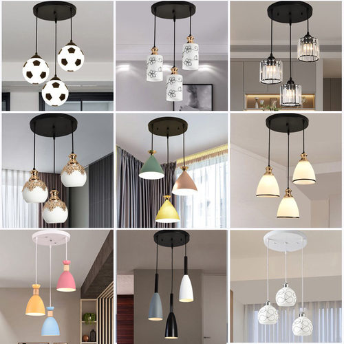 8-15平米简约现代餐吊灯餐桌吊灯