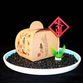 创意菜造型黑石子小黑石头摆盘装 饰盘饰石头垫盘雨花石鹅卵石5斤