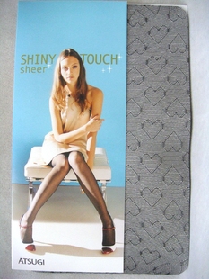 连裤 桃心花纹防静电消臭抗菌 袜 FP50854 现货供应日产厚木