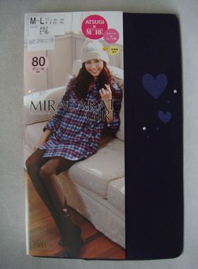 现货供应日产厚木 FP10922 桃心80D光触媒加工菱形裆抗静电连裤袜