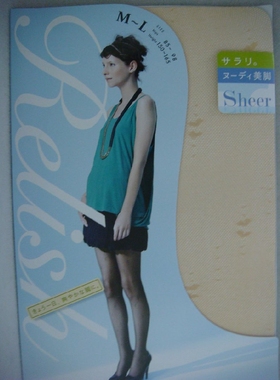 现货供应 日产厚木 FP60112素肌透明吸汗防静电网纹花连裤袜