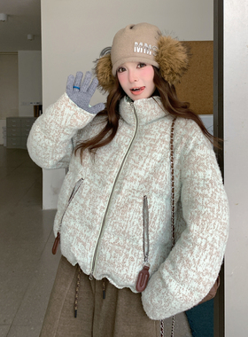 【爆款主推】小香风立领加厚羽绒服外套2B236-2230-P275-控388