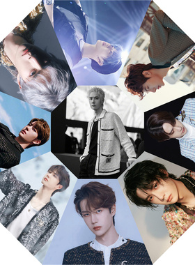 肖战王一博明星周边应援生日礼物学生防晒紫外线黑胶全自动晴雨伞