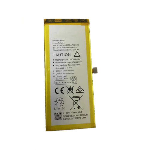 适用于Nextbit Robin电池 NB-01云功能手机电池 2680mAh手机电板