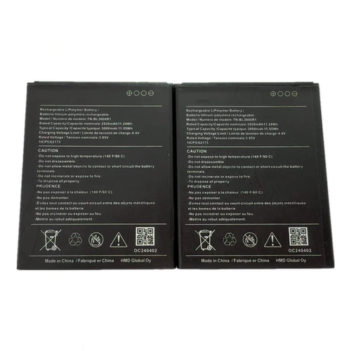 适用于NOKIA诺基亚C100 N152DL 手机电池 电板TN-BL3000R1