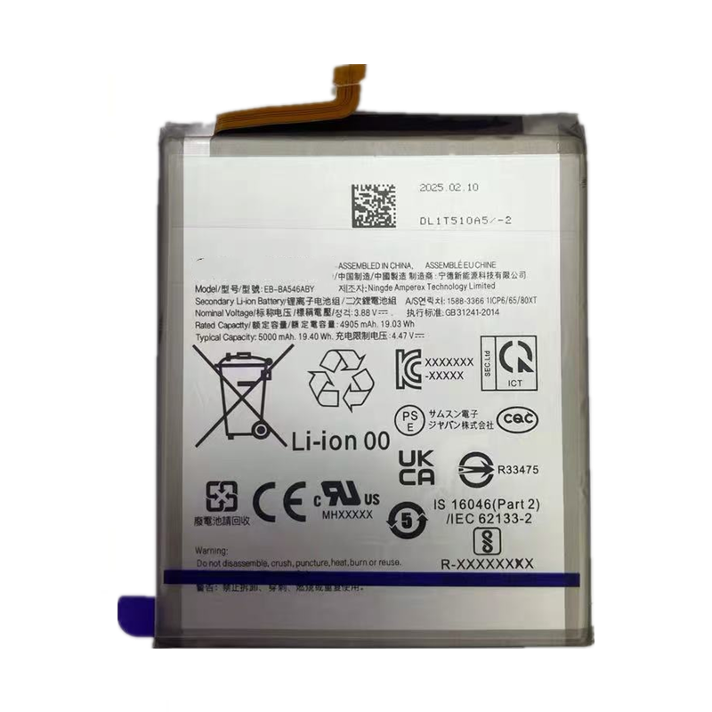适用于三星Galaxy A34(5G)/A54(5G)电池SM-A346/A546 EB-BA546ABY