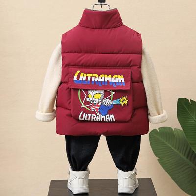 奥特曼免洗马甲外穿休闲秋冬季