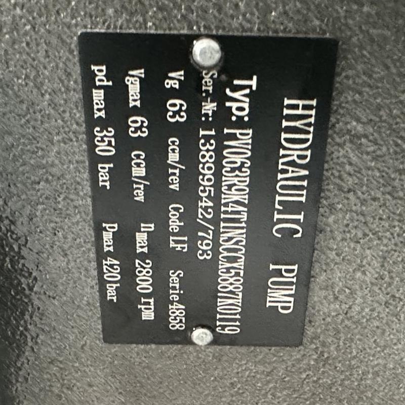 派克款PV063R9K4T1NSCCX5887K0119液压柱塞泵PV032R1K1T1WMMC油泵