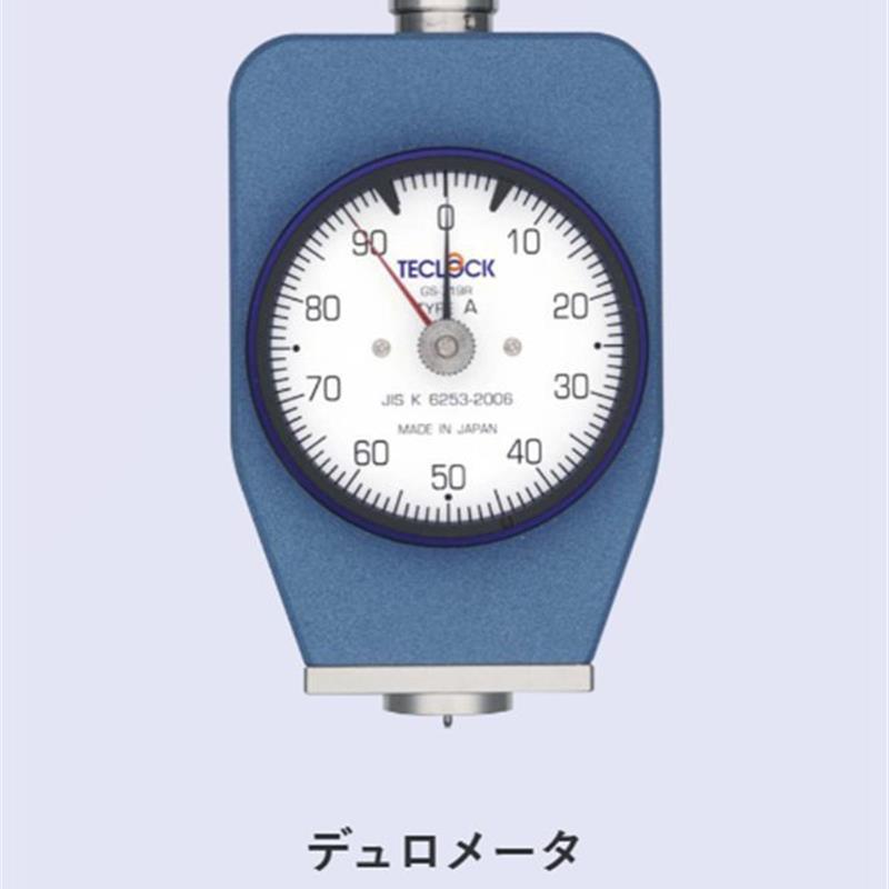 日本得乐TECLOCK 指针式表盘式橡胶硬度计 GS-754G GS-755