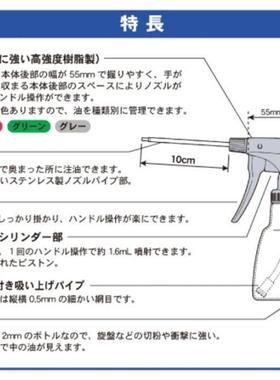 No.3020/3030 手握式Euler 200/300mL 手枪式注油器