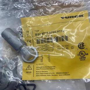 AP6X 原装 M12 接近传感器BI4 H1141图尔克常开型开关 电感式