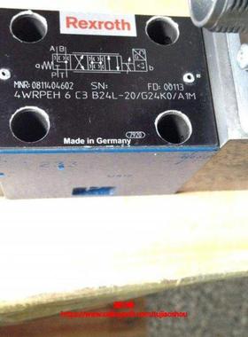 0811404832 4WRBA10E64-2X/G24N9Z4/MRexroth比例阀伺服阀