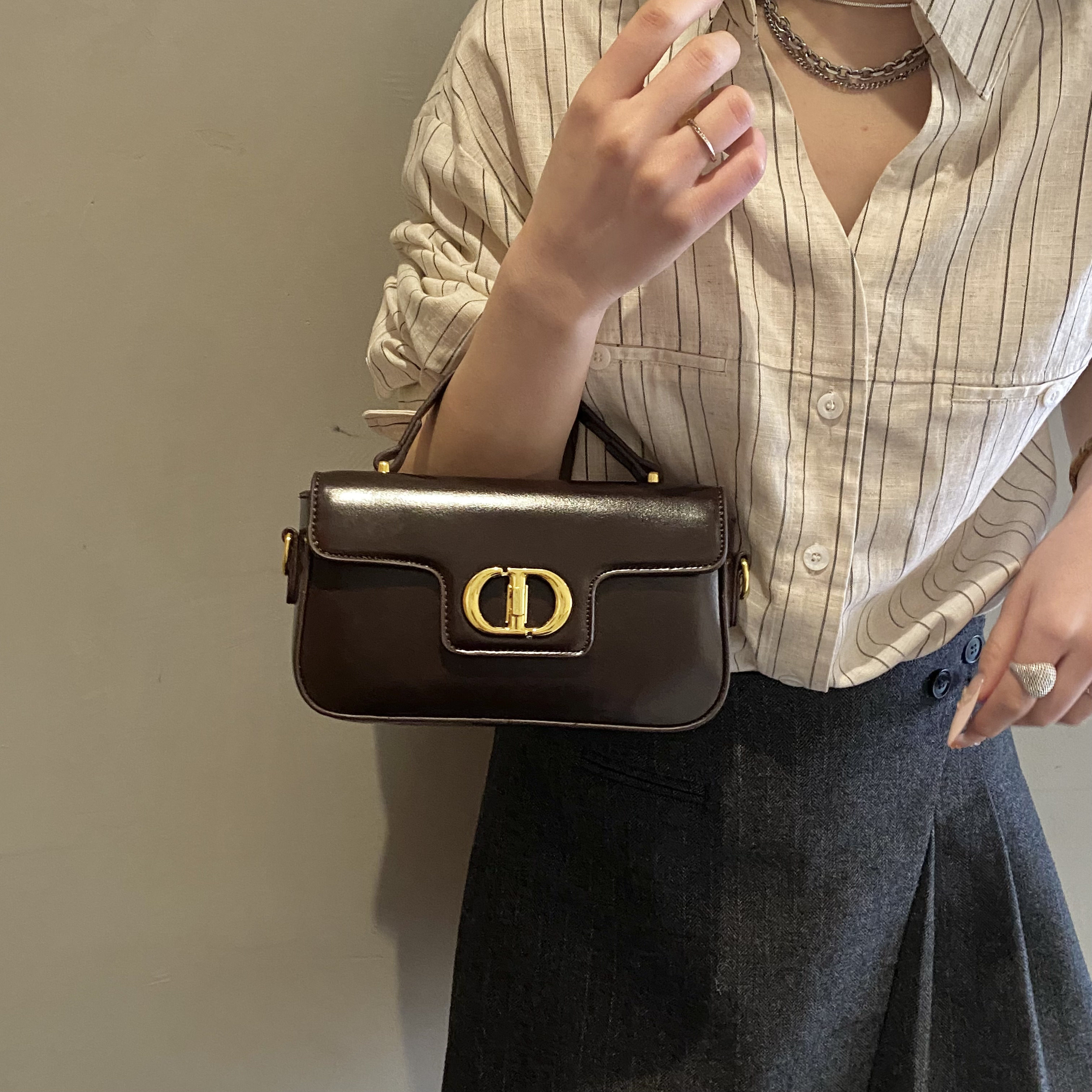 精致高级感小方包包女2026春秋新款时尚斜挎小包百搭单肩手提女包,箱包皮具/热销女包/男包,小方包,淘宝优惠券,粉丝福利购,淘宝优惠卷