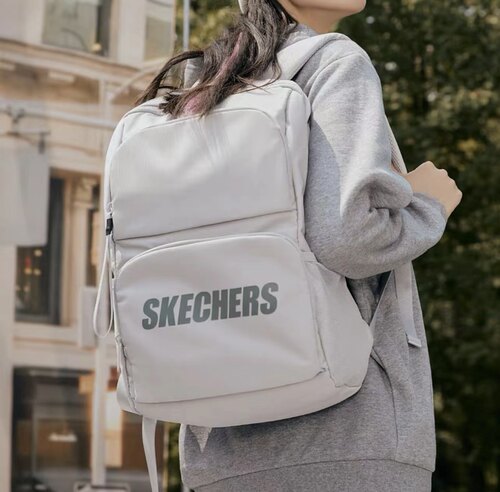 Skechers斯凯奇大容量大双肩包背包男女同款红色L320U196-001W