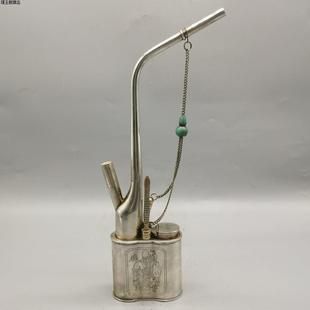 纯铜复古老式仿古水烟袋水烟壶水烟斗水烟筒过滤高档加厚单用全套