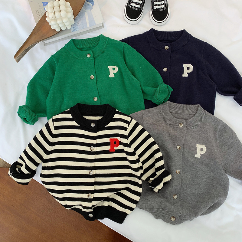 童辰辰妈针织开衫外套秋季休闲