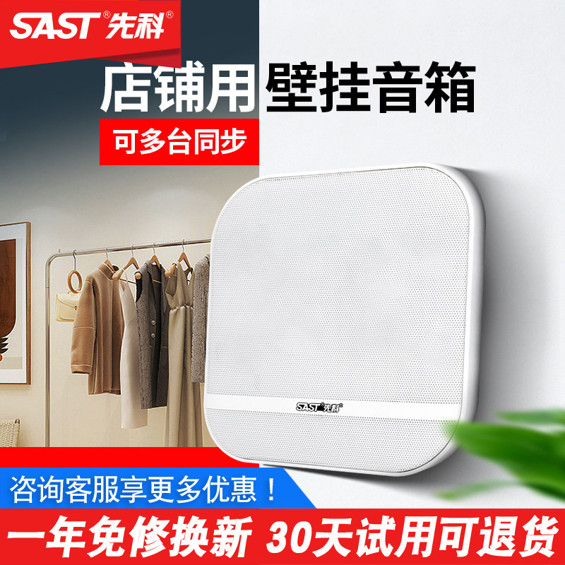 SAST/先科 C10无线蓝牙音响吸顶吊顶悬挂式商用3D环绕喇叭音箱