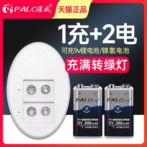 星威9v充电锂电池万用表专用