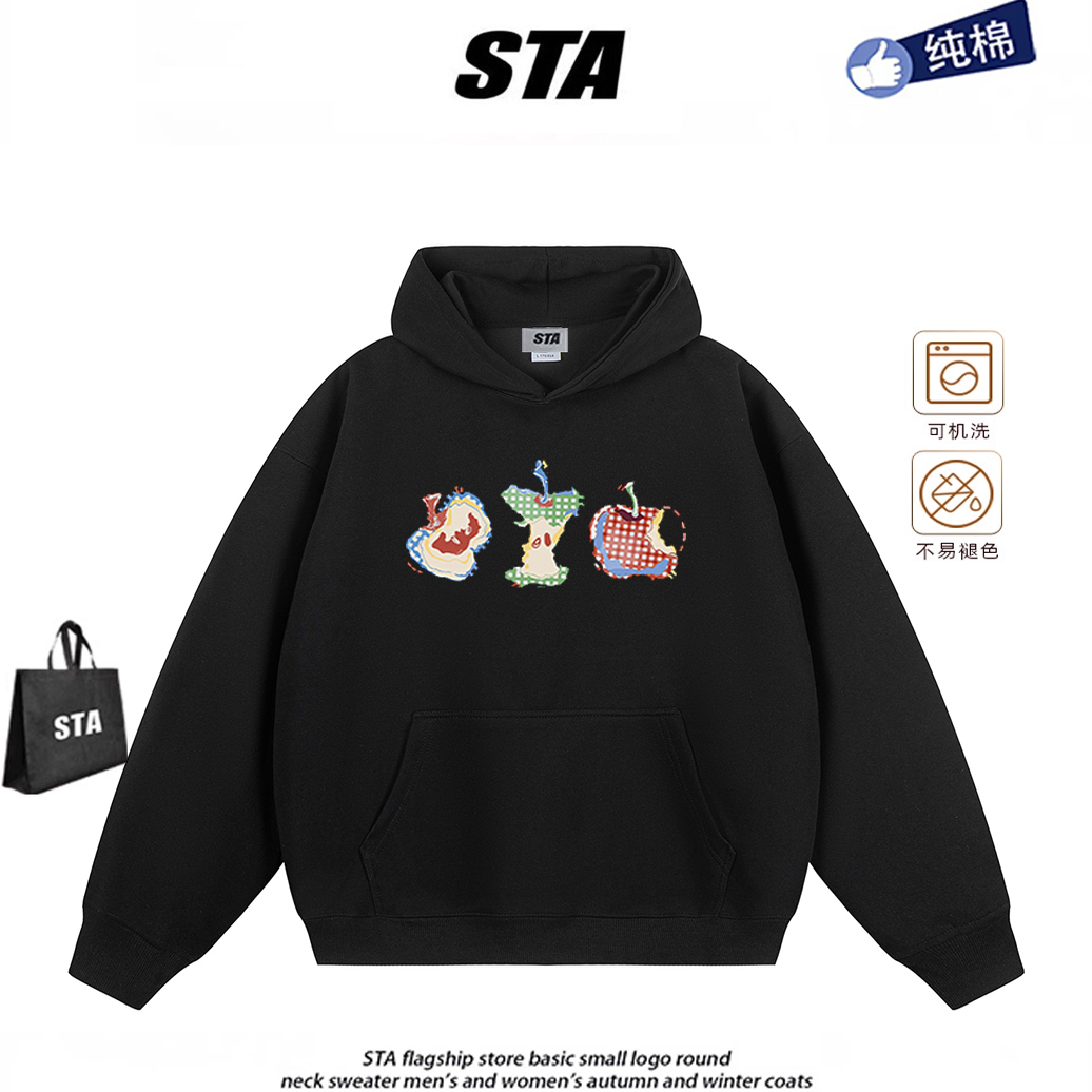 STA旗舰店重磅连帽卫衣