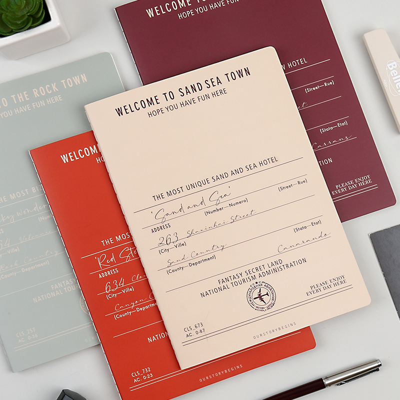 初品软面抄秋日序章笔记本