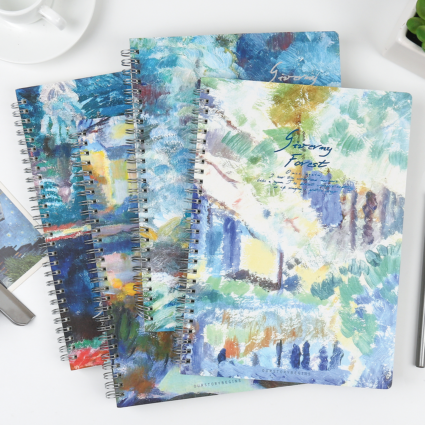 初品吉维尼森林侧翻线圈本横线