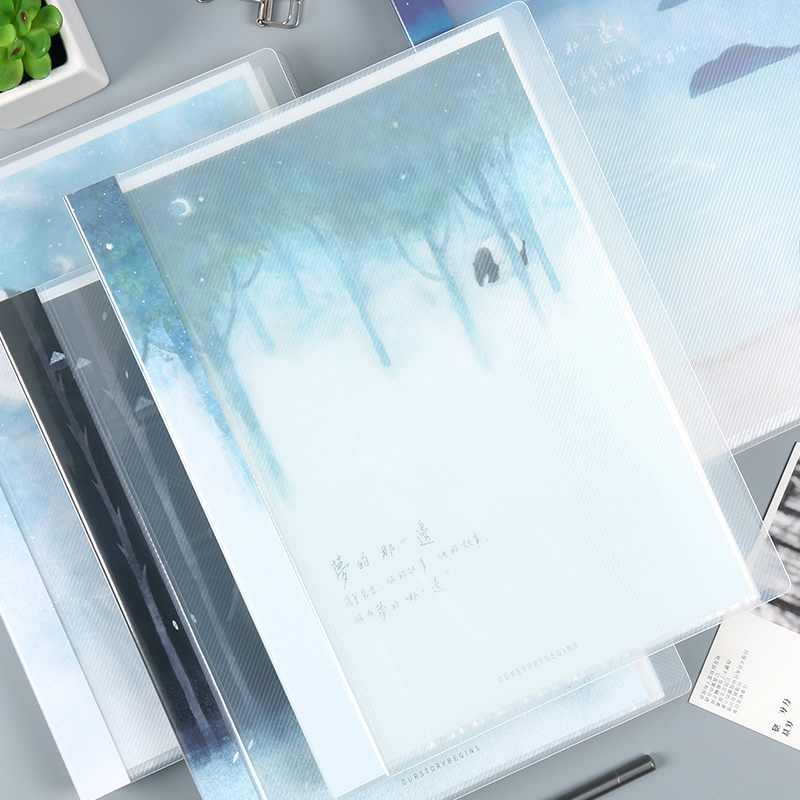 初品/梦的那一边 40入资料册 创意韩国唯美学生文具试卷文件夹档案袋A4在类目 电子词典/电纸书/文化用品, 收纳/陈列用品, 资料册中 - 来自Buy2taobao.com提供专业的淘宝代购服务