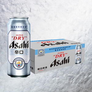 Asahi朝日超爽生啤酒500ml*24罐