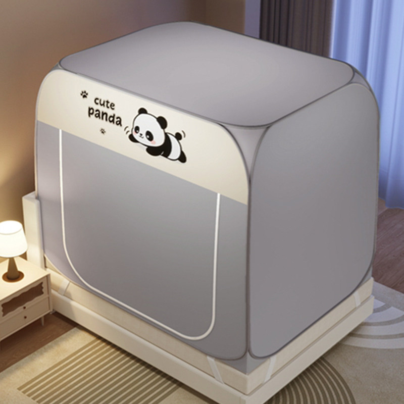 遮光防偷窥蒙古包蚊帐免安装防尘挡风室内外卧室户外酒店折叠保暖