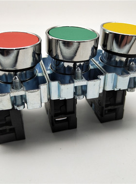 银点22MM点动自复位按钮开关XB2-BA31C 42C 33C ZB2-BE101C 102C