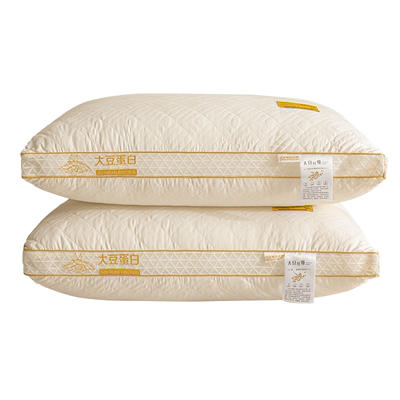 大豆纤维枕头护颈助眠家居必囤