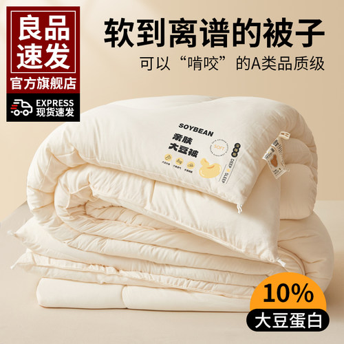 大豆被子春秋冬被四季通用
