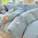 秋冬加厚磨毛四件套非全棉纯棉2025新款 被套床单三件套床上用品